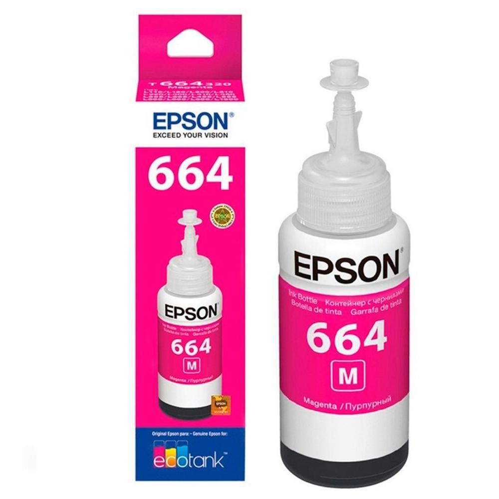 TINTA EPSON 664 MAGENTA, T664320 AL